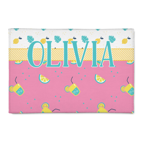 Custom Summer Lemonade Patio Rug (Personalized)