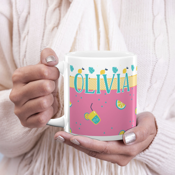 Summer Lemonade 20oz Coffee Mug - LIFESTYLE