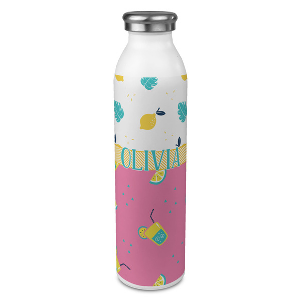 Custom Summer Lemonade 20oz Stainless Steel Water Bottle - Full Print (Personalized)