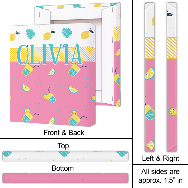 Summer Lemonade 20x24 - Canvas Print - Approval