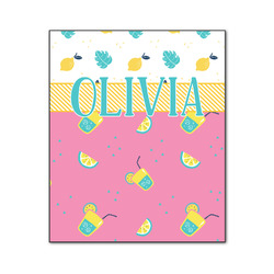 Summer Lemonade Wood Print - 20x24 (Personalized)