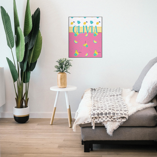 Summer Lemonade 20x24 Wood Print - In Context