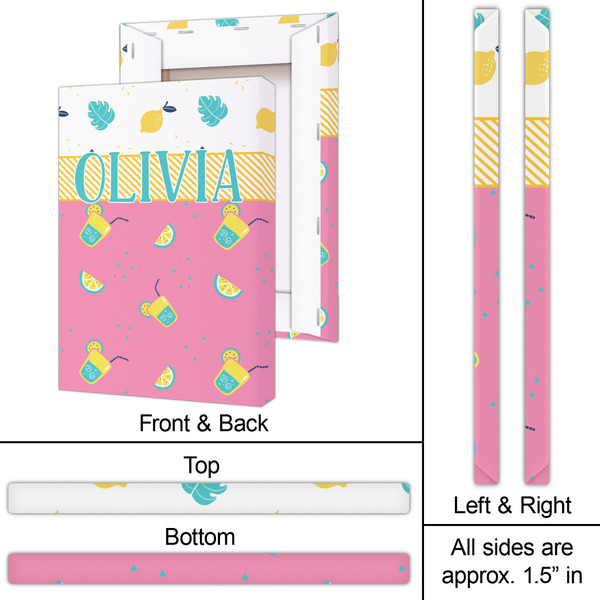 Summer Lemonade 20x30 - Canvas Print - Approval