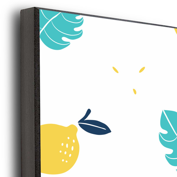 Summer Lemonade 20x30 Wood Print - Closeup
