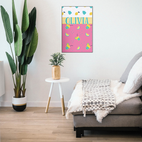 Summer Lemonade 20x30 Wood Print - In Context