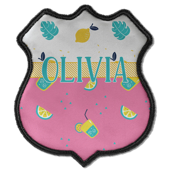 Custom Summer Lemonade Iron On Shield Patch C w/ Name or Text