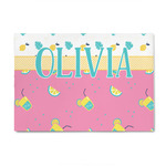 Summer Lemonade 4' x 6' Indoor Area Rug (Personalized)