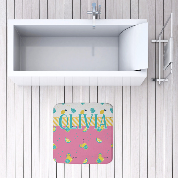 Summer Lemonade 48x48 Foam Memory Mat - LIFESTYLE