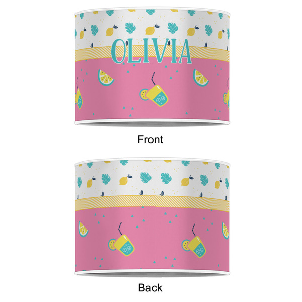 Summer Lemonade 8" Drum Lampshade - APPROVAL (Poly Film)