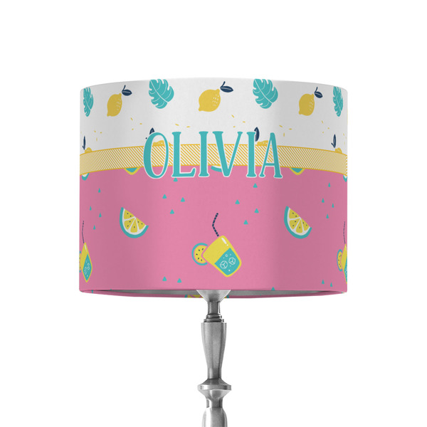 Custom Summer Lemonade 8" Drum Lamp Shade - Fabric (Personalized)