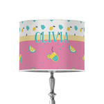 Summer Lemonade 8" Drum Lamp Shade - Poly-film (Personalized)