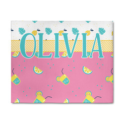 Summer Lemonade 8' x 10' Indoor Area Rug (Personalized)