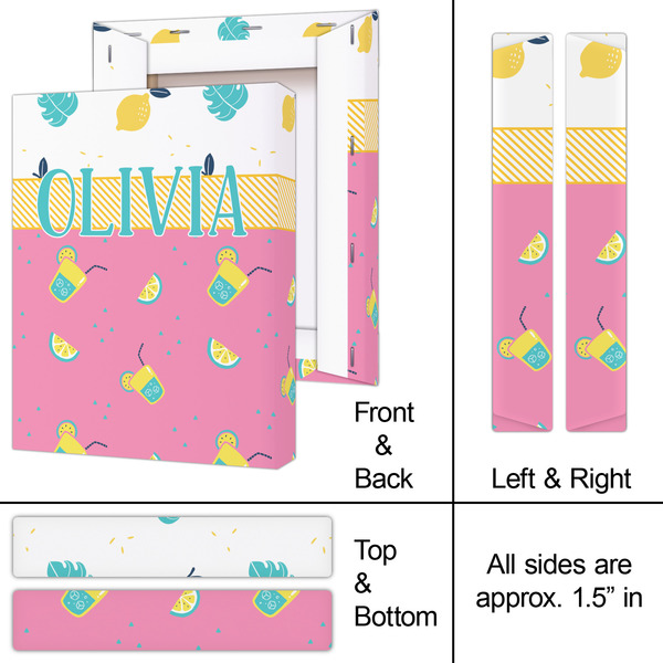 Summer Lemonade 8x10 - Canvas Print - Approval