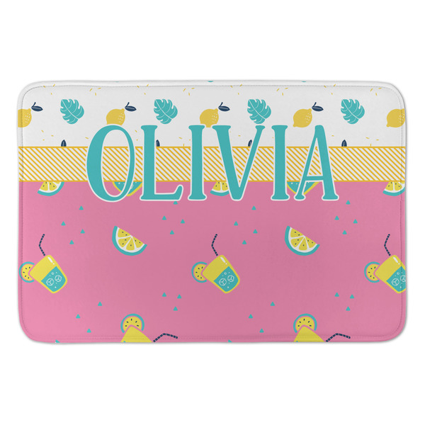 Custom Summer Lemonade Anti-Fatigue Kitchen Mat (Personalized)