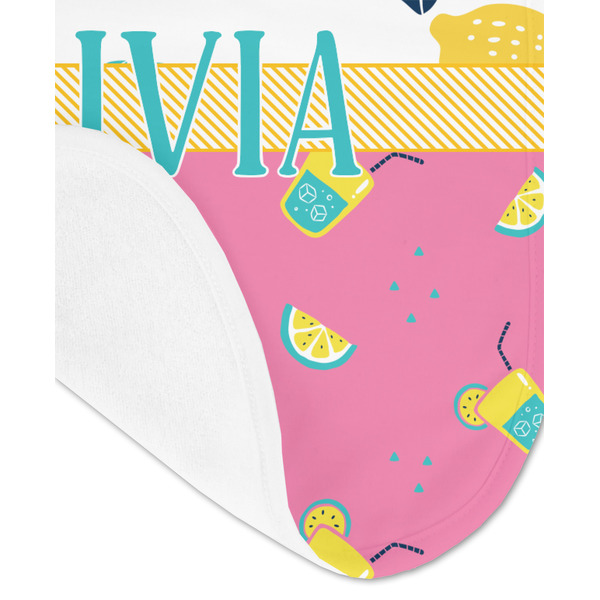 Summer Lemonade Baby Bib - AFT detail