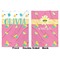 Summer Lemonade Baby Blanket (Double Sided - Printed Front and Back)
