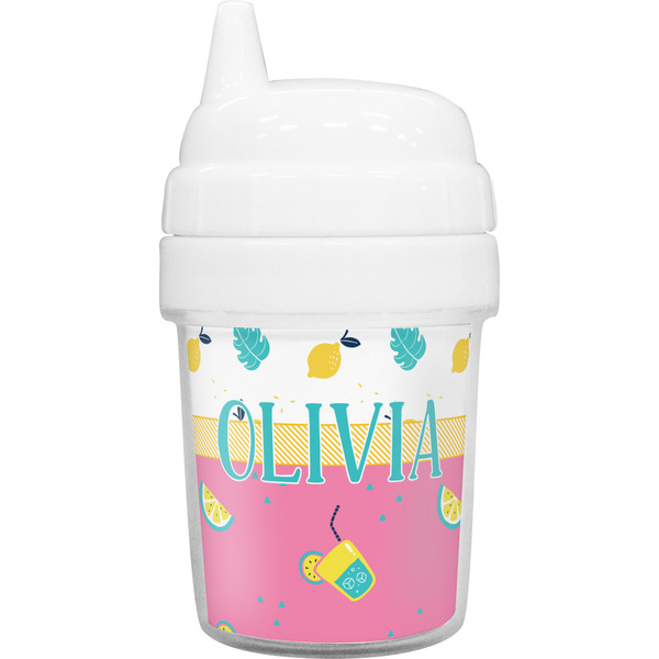 Custom Summer Lemonade Baby Sippy Cup (Personalized)