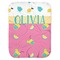 Summer Lemonade Baby Swaddling Blanket (Personalized)