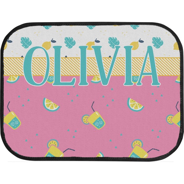 Summer Lemonade Back Seat Car Mat