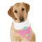Summer Lemonade Dog Bandana Scarf w/ Name or Text
