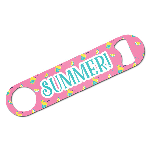 Custom Summer Lemonade Bar Bottle Opener w/ Name or Text
