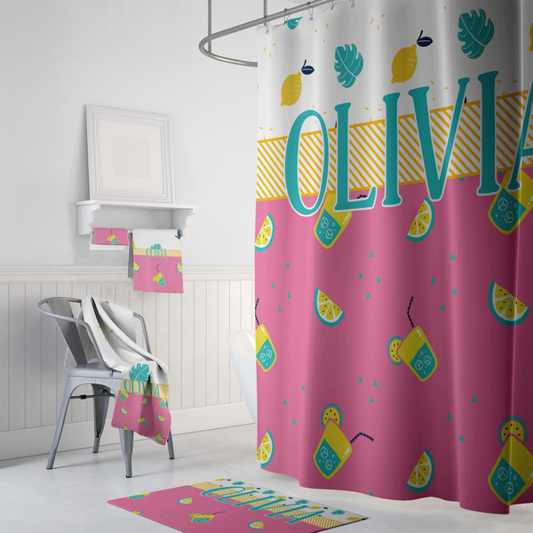 Summer Lemonade Bath Towel Sets - 3-piece - In Context