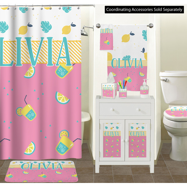 Summer Lemonade Bathroom Scene