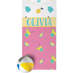 Summer Lemonade Beach Towel (Personalized)