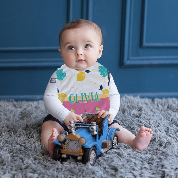 Summer Lemonade Bib Lifestyle Boy