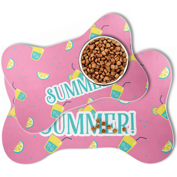 Summer Lemonade Bone Shaped Dog Mats - MAIN