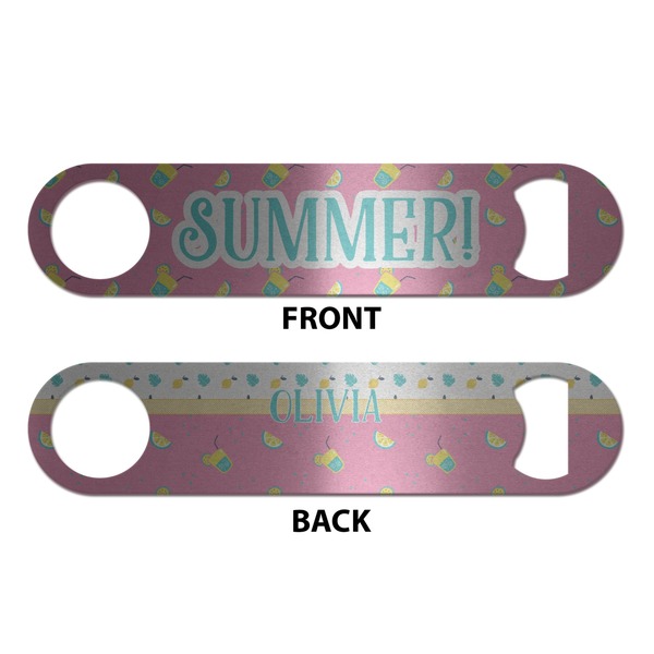Summer Lemonade Bottle Opener - Front & Back