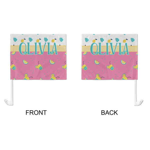 Summer Lemonade Car Flag - Large - APPROVAL