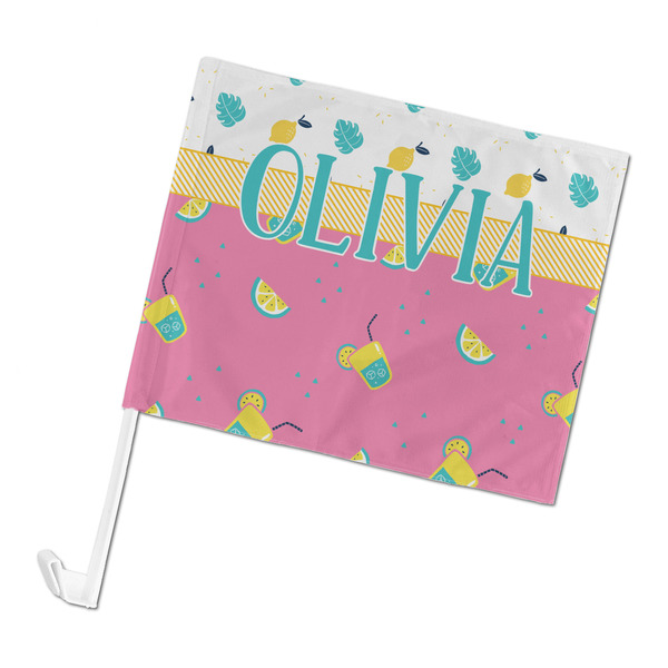 Custom Summer Lemonade Car Flag - Large (Personalized)