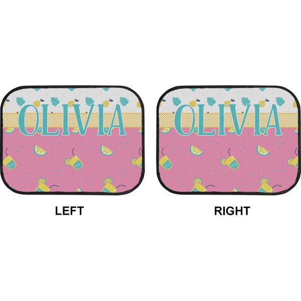 Summer Lemonade Car Floor Mats (Back Seat) (Approval)