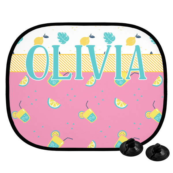 Custom Summer Lemonade Car Side Window Sun Shade (Personalized)