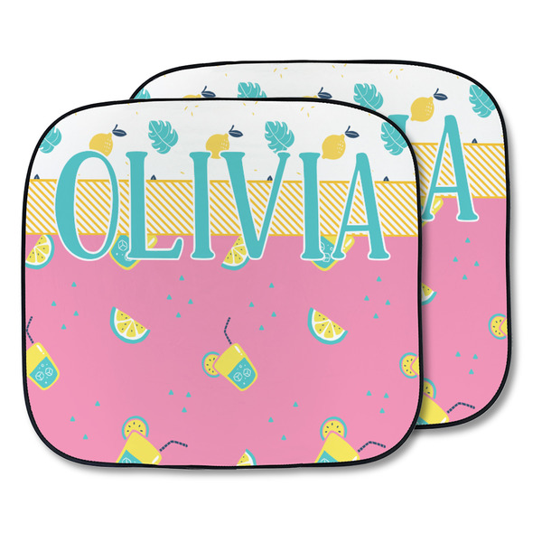 Custom Summer Lemonade Car Sun Shade - Two Piece (Personalized)