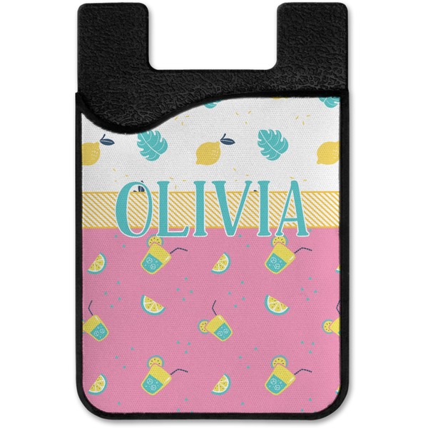 Summer Lemonade Cell Phone Credit Card Holder