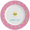 Summer Lemonade Ceramic Plate w/Rim