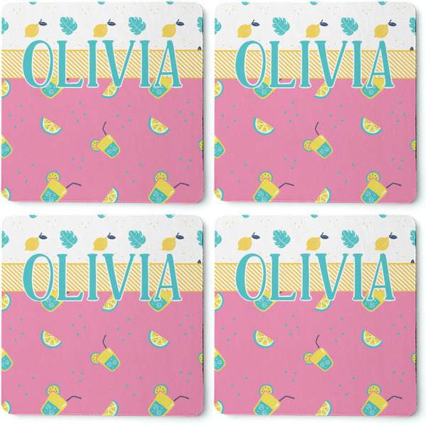 Summer Lemonade Coaster Rubber Back - Apvl