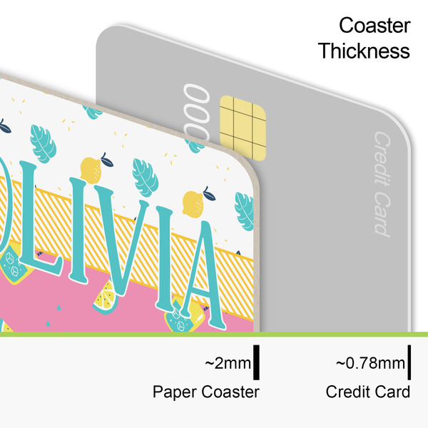 Summer Lemonade Coaster Thickness
