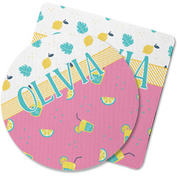 Summer Lemonade Rubber Backed Coaster (Personalized)