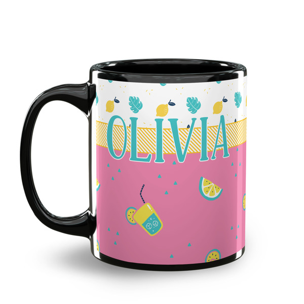 Summer Lemonade Coffee Mug - 11 oz - Black