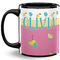 Summer Lemonade 11 Oz Coffee Mug - Black (Personalized)
