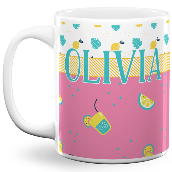 Custom Summer Lemonade 11 Oz Coffee Mug - White (Personalized)