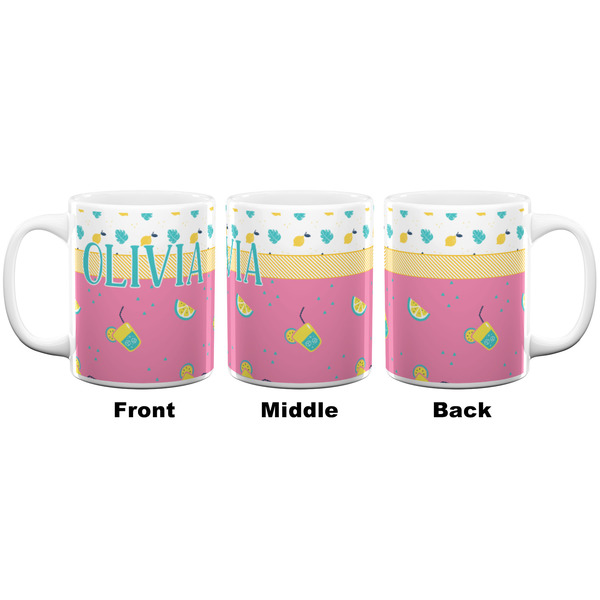 Summer Lemonade Coffee Mug - 11 oz - White APPROVAL