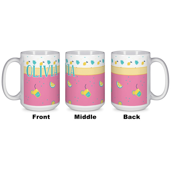 Summer Lemonade Coffee Mug - 15 oz - White APPROVAL