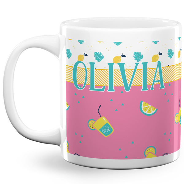 Summer Lemonade Coffee Mug - 20 oz - White