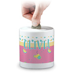 Summer Lemonade Coin Bank (Personalized)