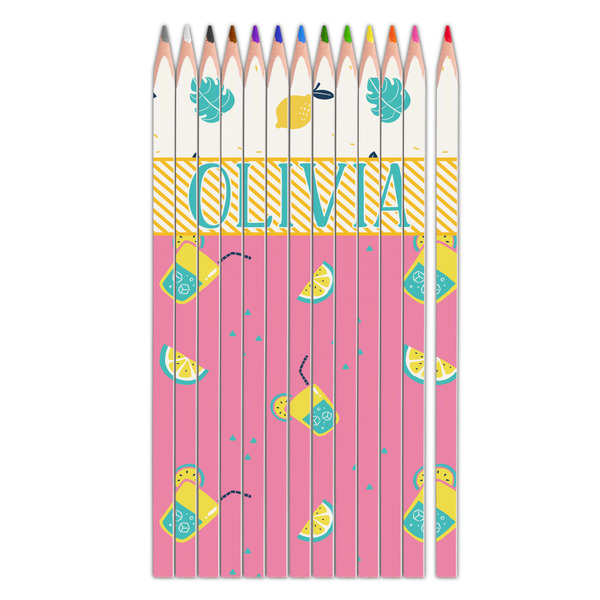 Custom Summer Lemonade Colored Pencils (Personalized)