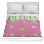 Summer Lemonade Comforter - Full / Queen (Personalized)